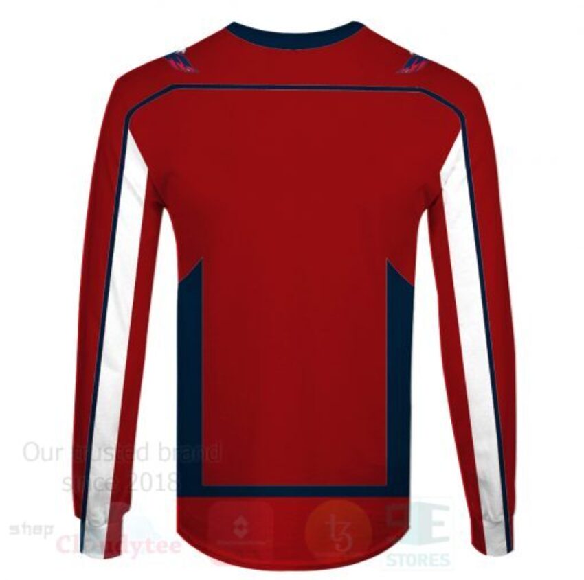 BEST NHL Washington Capitals Red Unisex 3D Hoodie, Shirt 5 NHL Washington Capitals Red 3D Hoodie Shirt 1 2 3 4