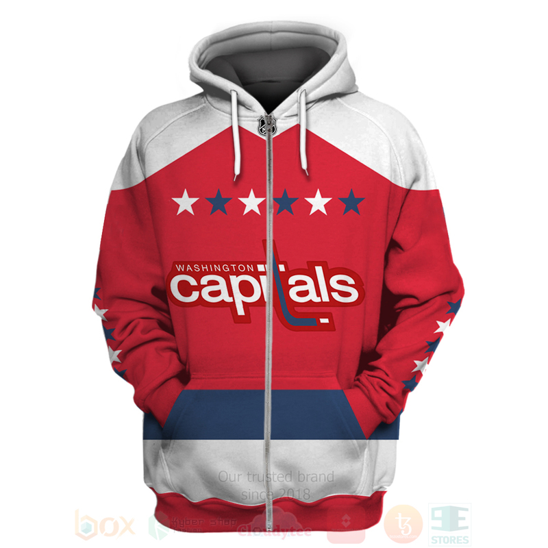 BEST NHL Washington Capitals Team Unisex 3D Hoodie, Shirt 15 NHL Washington Capitals Team 3D Hoodie Shirt