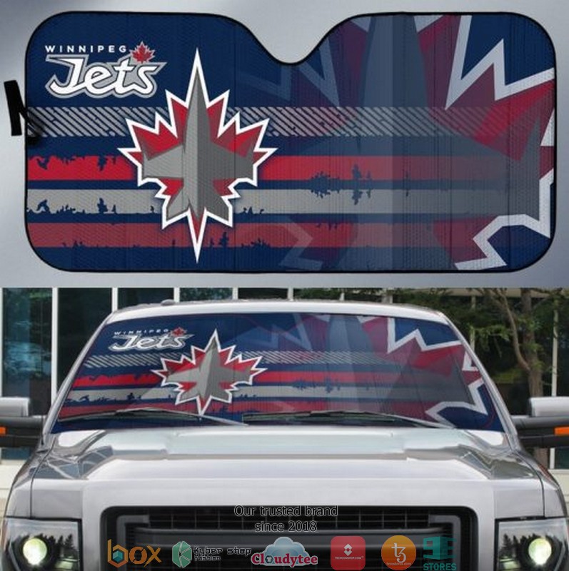NHL Winnipeg Jets Car Sunshade