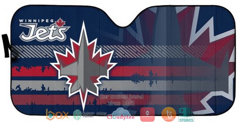 NHL Winnipeg Jets Car Sunshade 1