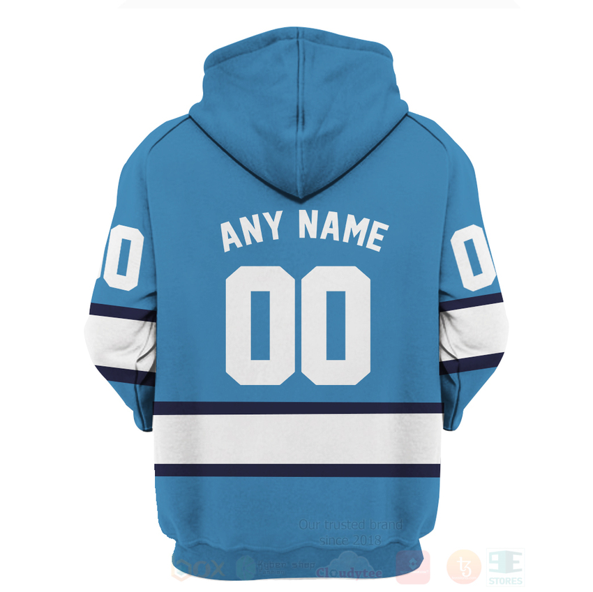 BEST NHL Winnipeg Jets Personalized Custom Blue Unisex 3D Hoodie, Shirt 4 NHL Winnipeg Jets Personalized Blue 3D Hoodie Shirt 1 2 3