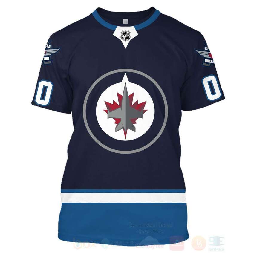 BEST NHL Winnipeg Jets Personalized Custom Dark Navy Unisex 3D Hoodie, Shirt 7 NHL Winnipeg Jets Personalized Dark Navy 3D Hoodie Shirt 1 2 3 4 5 6