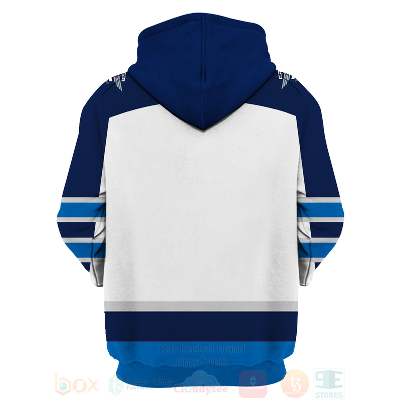 BEST NHL Winnipeg Jets Team White Navy Unisex 3D Hoodie, Shirt 3 NHL Winnipeg Jets Team White Navy 3D Hoodie Shirt 1 2