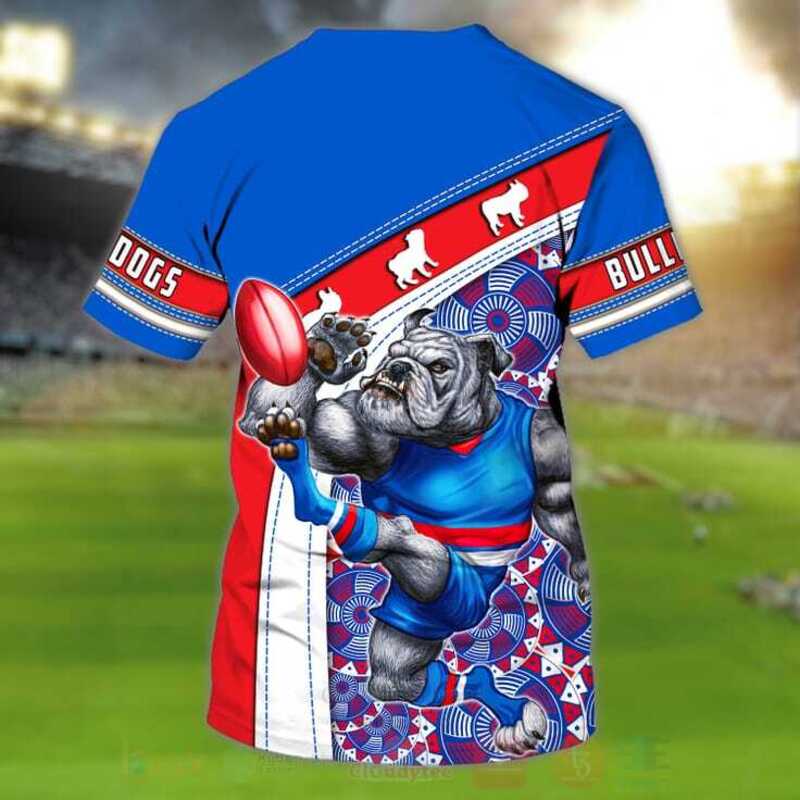 BEST NRL Canterbury-Bankstown Bulldogs Custom Name 3D Shirt 3 NRL Canterbury Bankstown Bulldogs 3D T Shirt