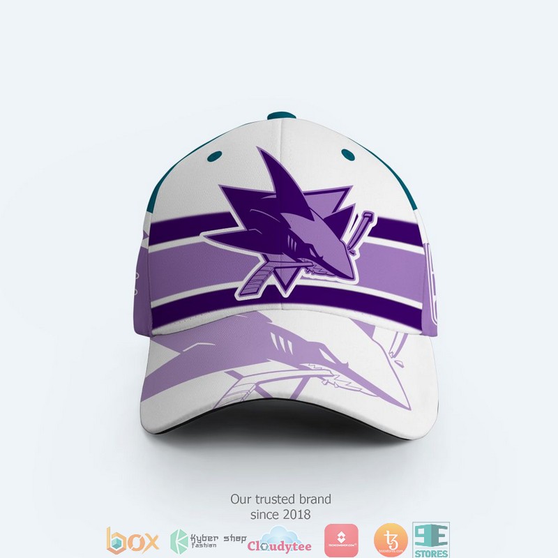 NHL San Jose Sharks Fights Cancer Cap 9 NHL San Jose Sharks Fights Cancer Cap
