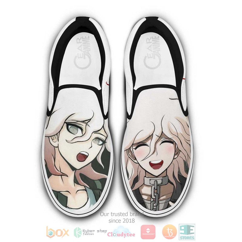 Nagito Komaeda Anime Danganronpa Slip On Shoes