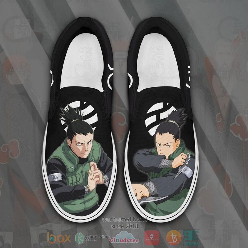 Nara Shikamaru Anime Slip On Shoes