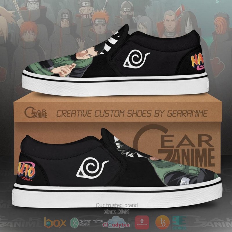 Nara Shikamaru Anime Slip On Shoes 1