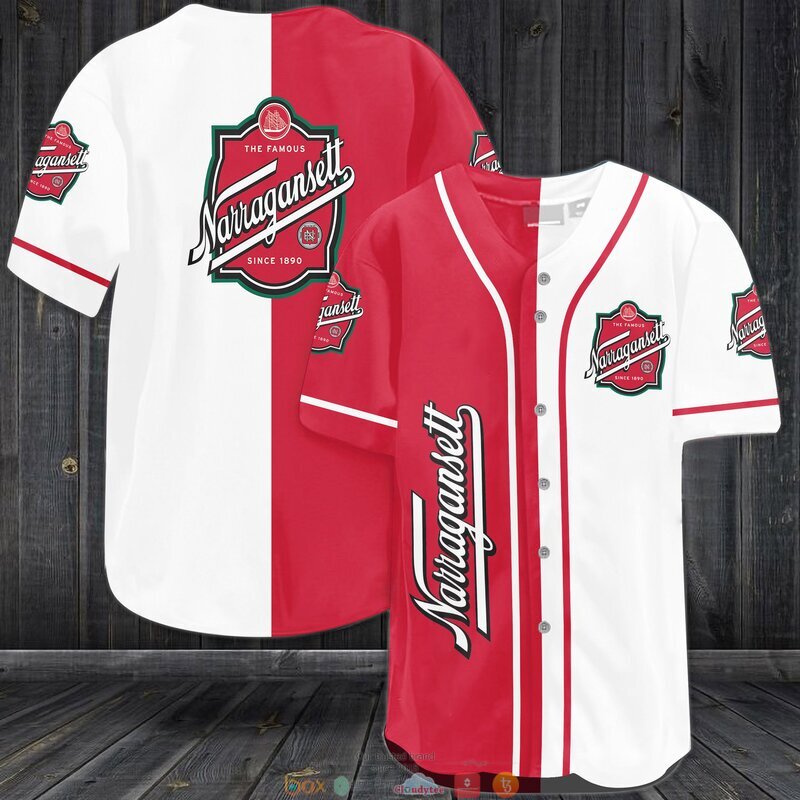 Narragansett Brewing Baseball Jersey