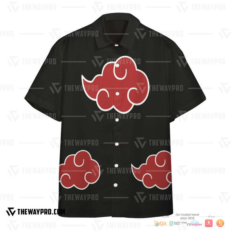 Naruto Shippuden Akatsuki Hawaiian shirt