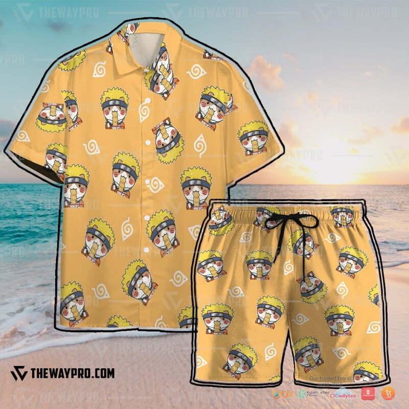 Naruto Shippuden Naruto Chibi Hawaiian shirt, short 4 Naruto Shippuden Naruto Chibi Hawaiian shirt short 1 2 3