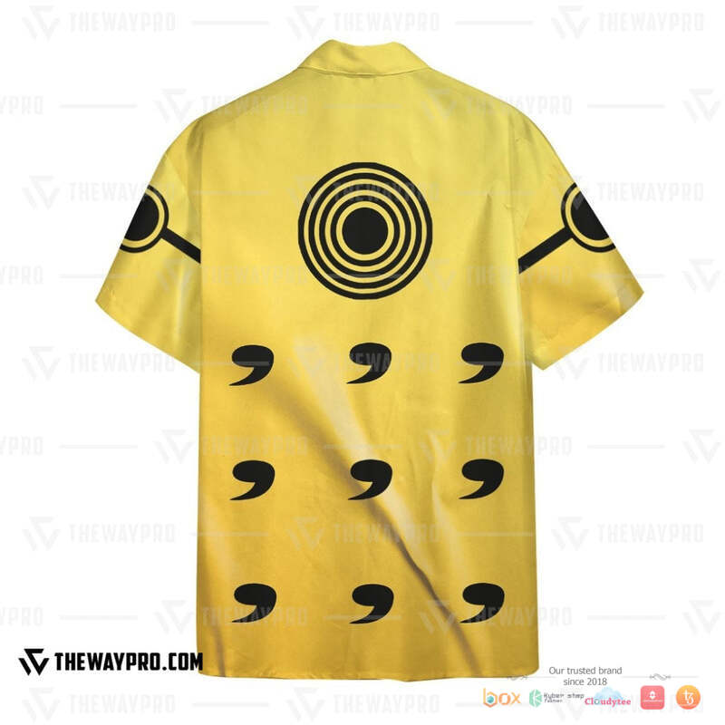 Naruto Shippuden Naruto Six Paths Hawaiian shirt 2 Naruto Shippuden Naruto Six Paths Hawaiian shirt 1