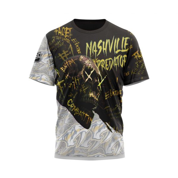 Nashville Predators Personalized NHL Skull Style 3d shirt, hoodie 6 Nashville Predators Personalized NHL Skull Style 3d shirt hoodie 1 2 3 4 5