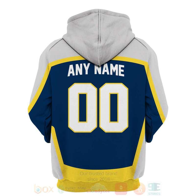 BEST Nashville Predators Personalized Navy Full Printing 3D Hoodie, Shirt 4 Nashville Predators Personalized Navy 3D Hoodie Shirt 1 2 3