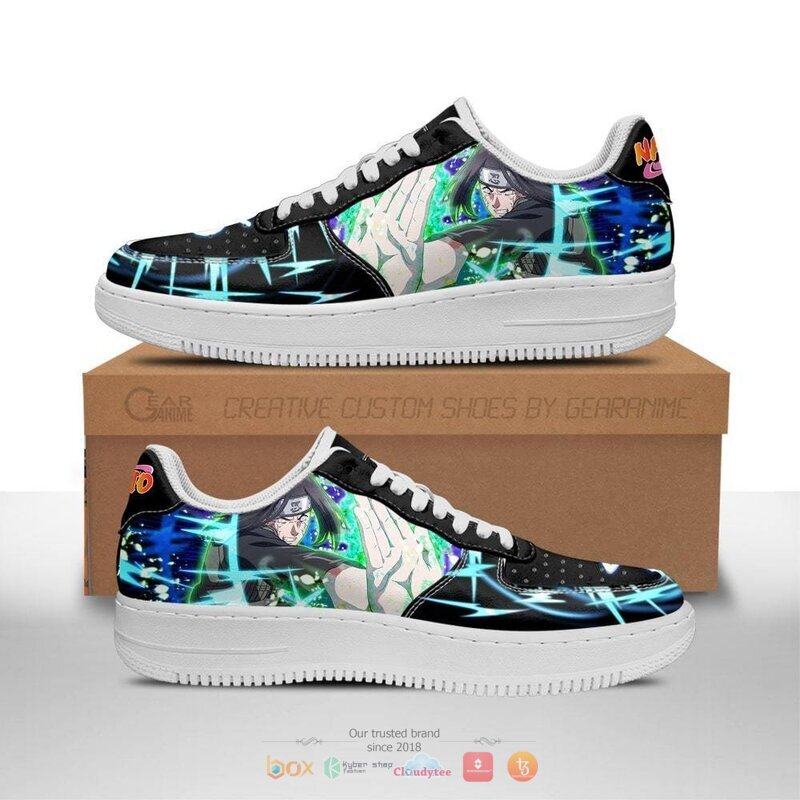 Neji Hyuga Anime Nike Air Force shoes