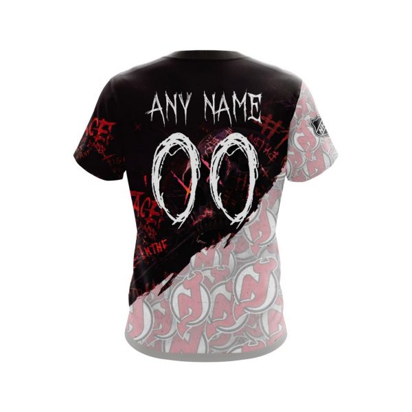New Jersey Devils Personalized NHL Skull Style 3d shirt hoodie 1 2 3 4 5 6