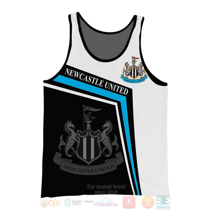 Newcastle United white black shirt, hoodie 11 Newcastle United white black 3D shirt hoodie 1 2 3 4 5 6 7 8 9 10