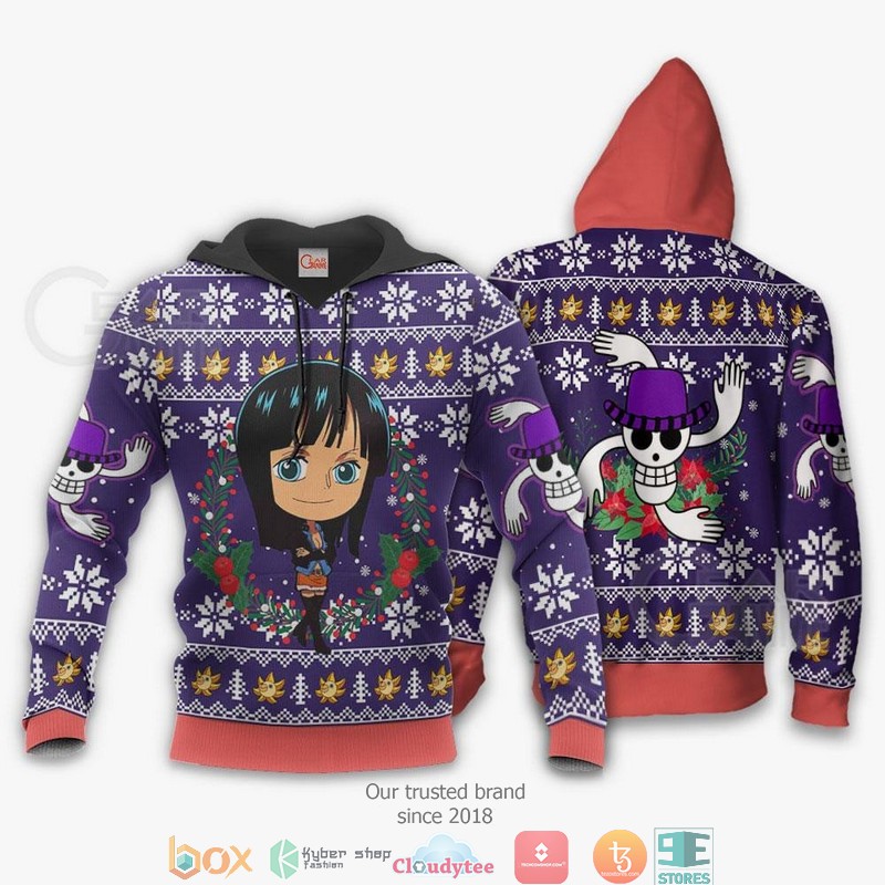 Nico Robin One Piece Anime 3d shirt, hoodie 3 Nico Robin One Piece Anime 3d shirt hoodie 1 2