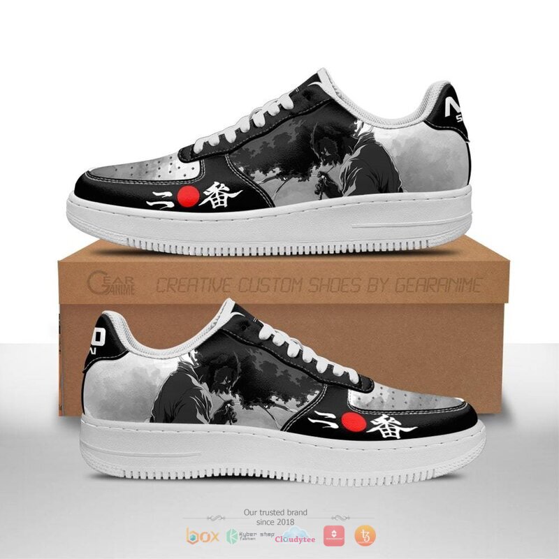 Ninja Ninja Afro Samurai Anime Nike Air Force shoes 1 Ninja Ninja Afro Samurai Anime Nike Air Force shoes