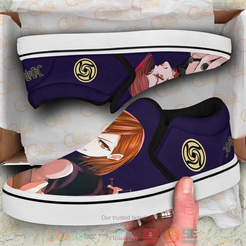 Nobara Kugisaki Anime Jujutsu Kaisen Slip On Shoes 1