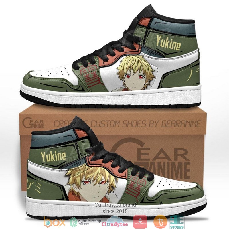 Noragami Yukine Anime Air Jordan High top shoes