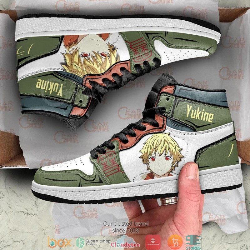 Noragami Yukine Anime Air Jordan High top shoes 1