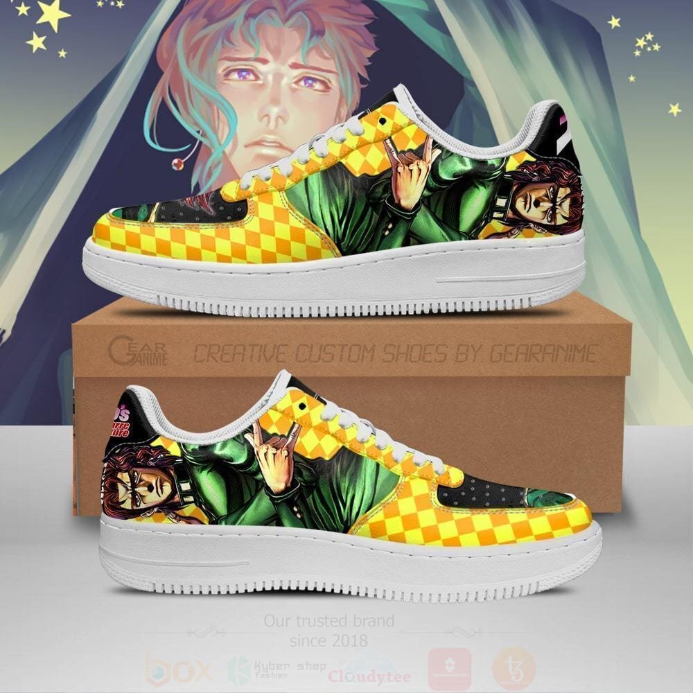 Noriaki Kakyoin JoJo Anime NAF Shoes