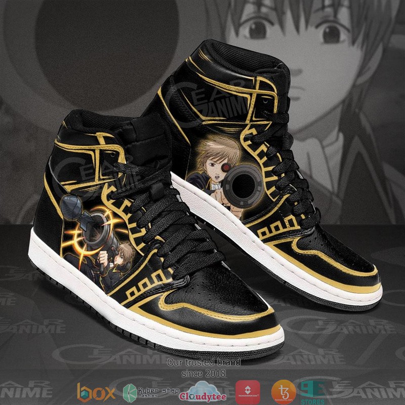 Okita Sougo Gintama Anime Air Jordan High top shoes 1