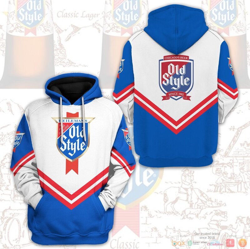 Old Style Chicagos beer 3d hoodie