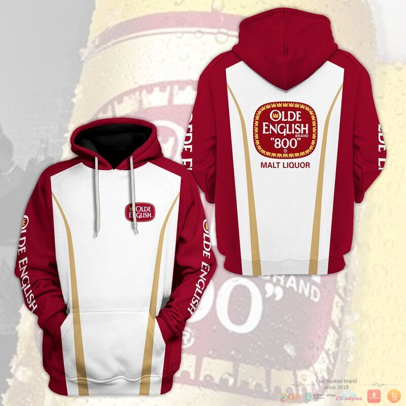Olde English 800 3d hoodie