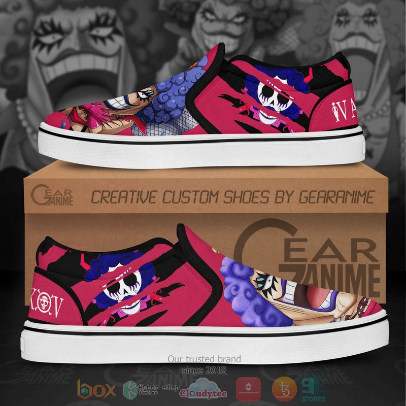 One Piece Ivankov Anime Slip On Shoes 1