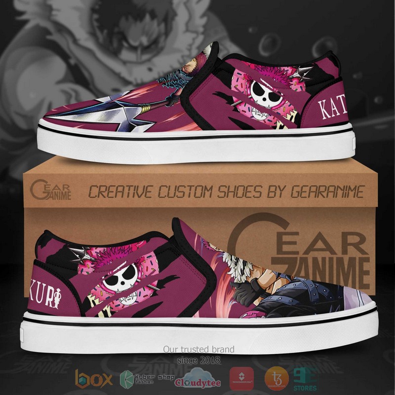 One Piece Katakuri Anime Slip On Shoes 1