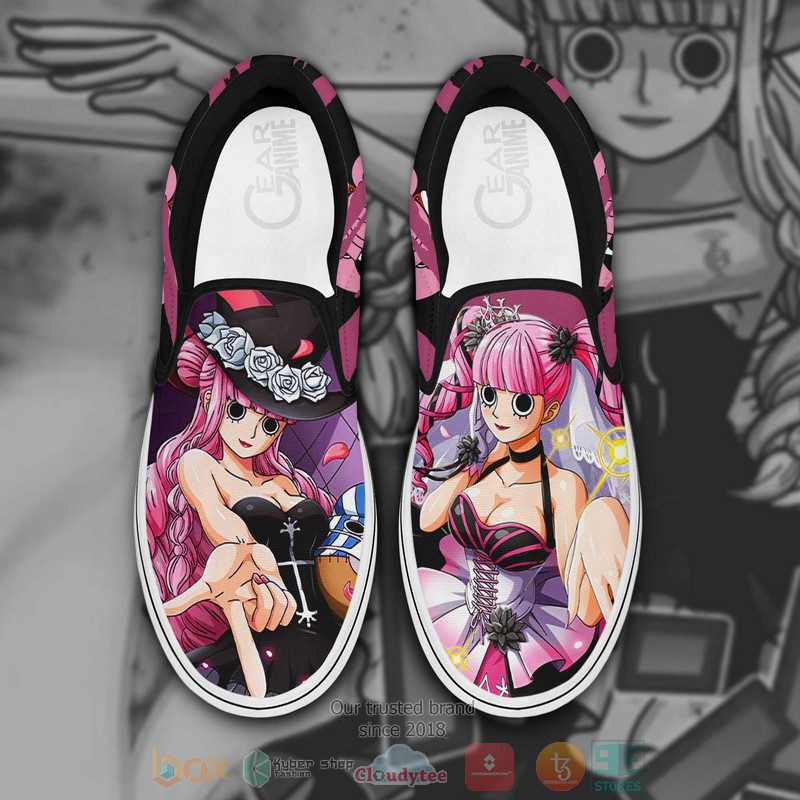 One Piece Perona Anime Slip On Shoes