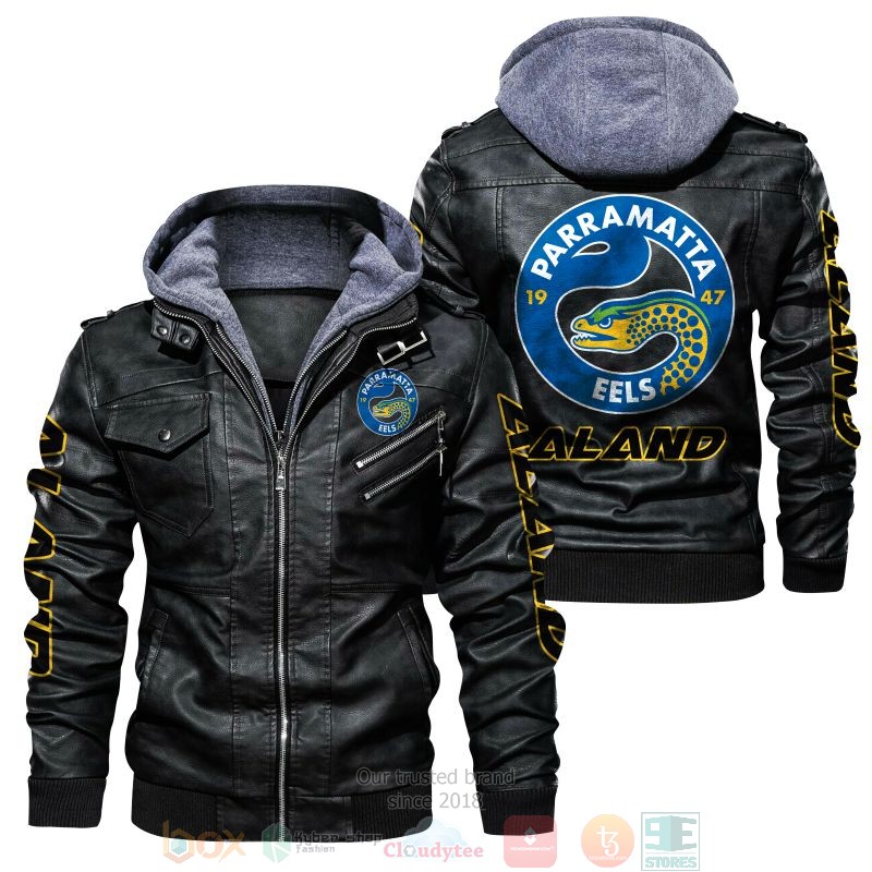 Parramatta Eels NRL Leather Jacket