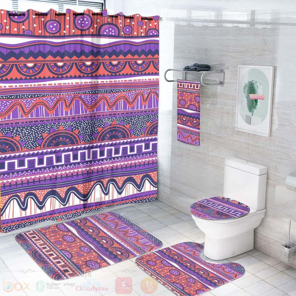 Pattern Native Ver2 American Bathroom Set