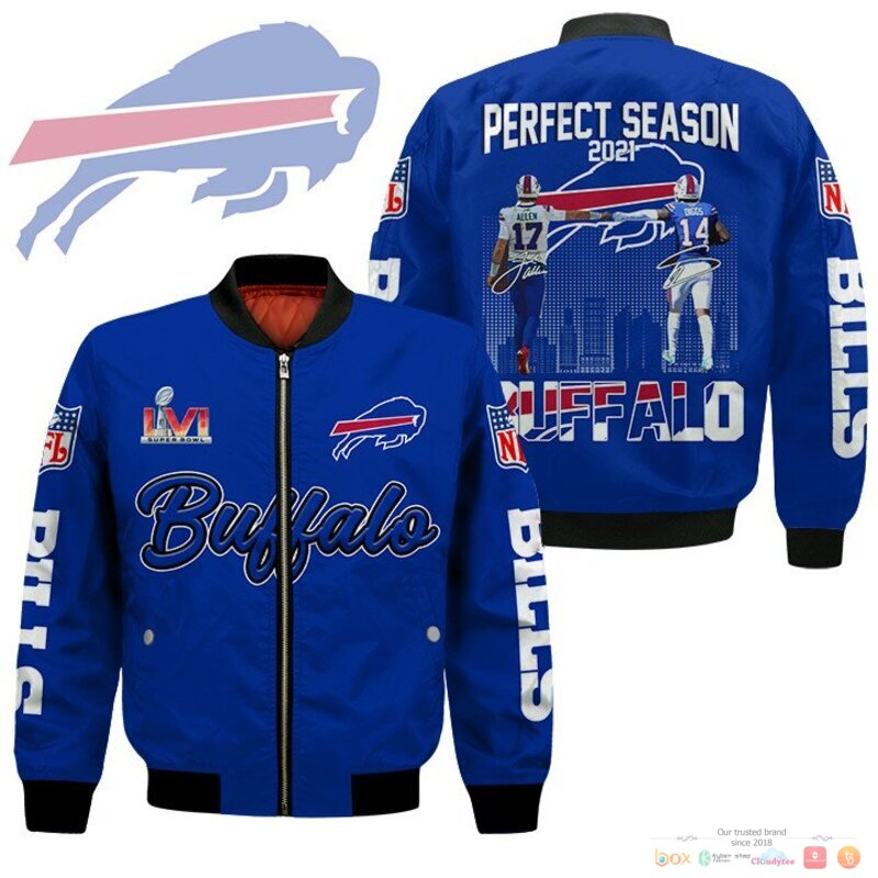 Perfect season 2021 Buffalo Bills Bomber Jacket