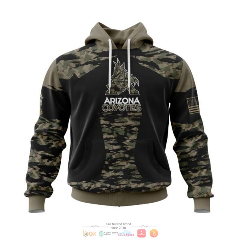 Personalized Arizona Coyotes NHL green camo custom full print 3D shirt, hoodie 19 Personalized Arizona Coyotes NHL green camo custom 3D shirt hoodie