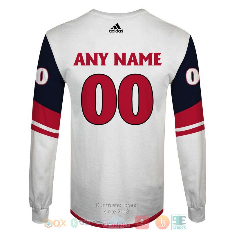 Personalized Arizona Coyotes NHL white blue custom 3D shirt hoodie 1 2 3 4 5