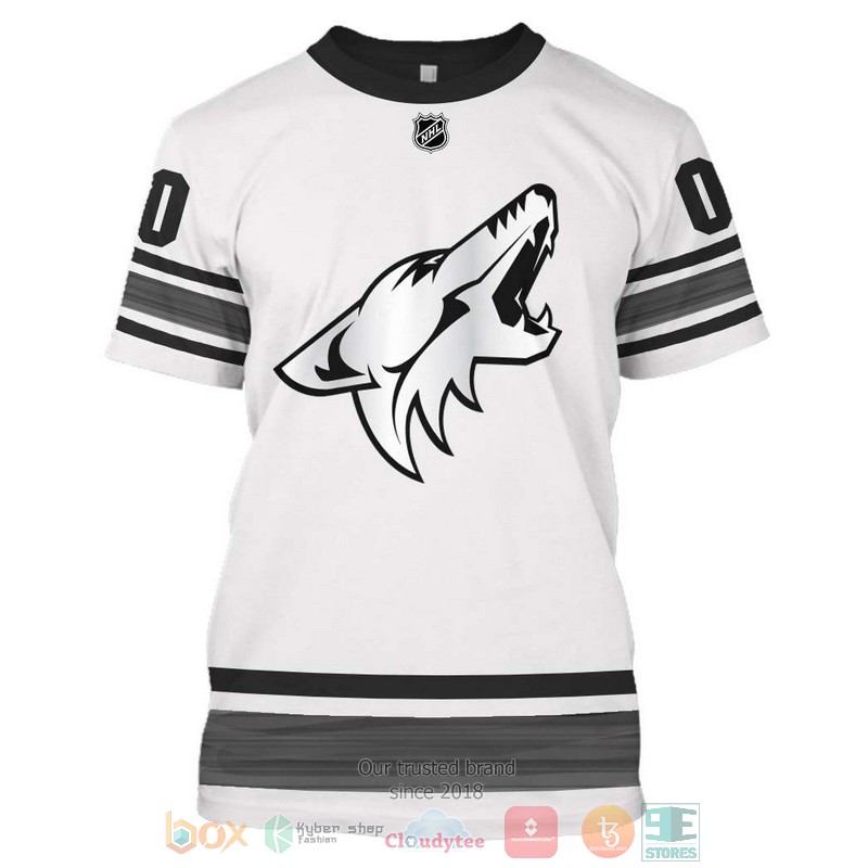 HOT Arizona Coyotes NHL white Personalized custom 3D shirt, hoodie 7 Personalized Arizona Coyotes NHL white custom 3D shirt hoodie 1 2 3 4 5 6