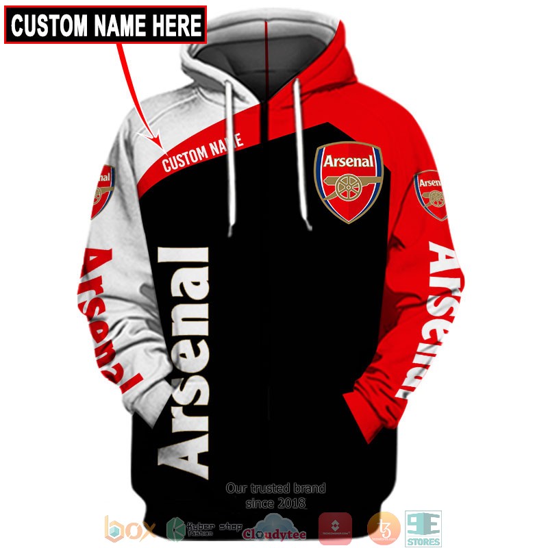 Personalized Arsenal 3d shirt, hoodie 3 Personalized Arsenal 3d shirt hoodie 1 2