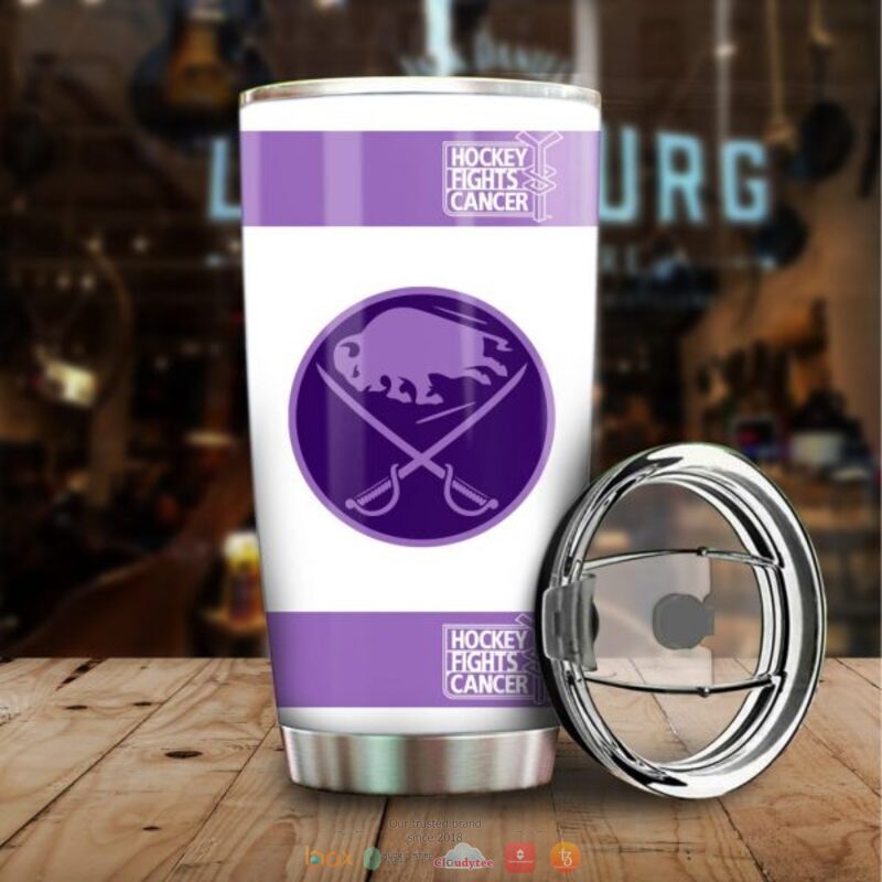Personalized Buffalo Sabres Fights Cancer Concept Tumbler