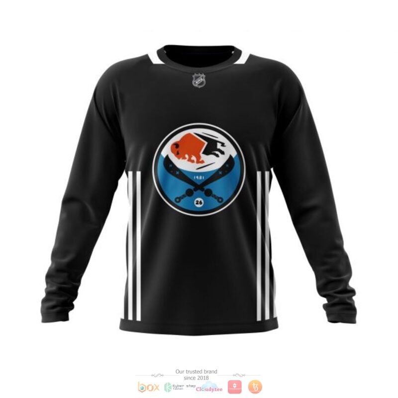 Personalized Buffalo Sabres NHL Val James Night black custom full print 3D shirt, hoodie 6 Personalized Buffalo Sabres NHL Val James Night black custom 3D shirt hoodie 1 2 3 4 5