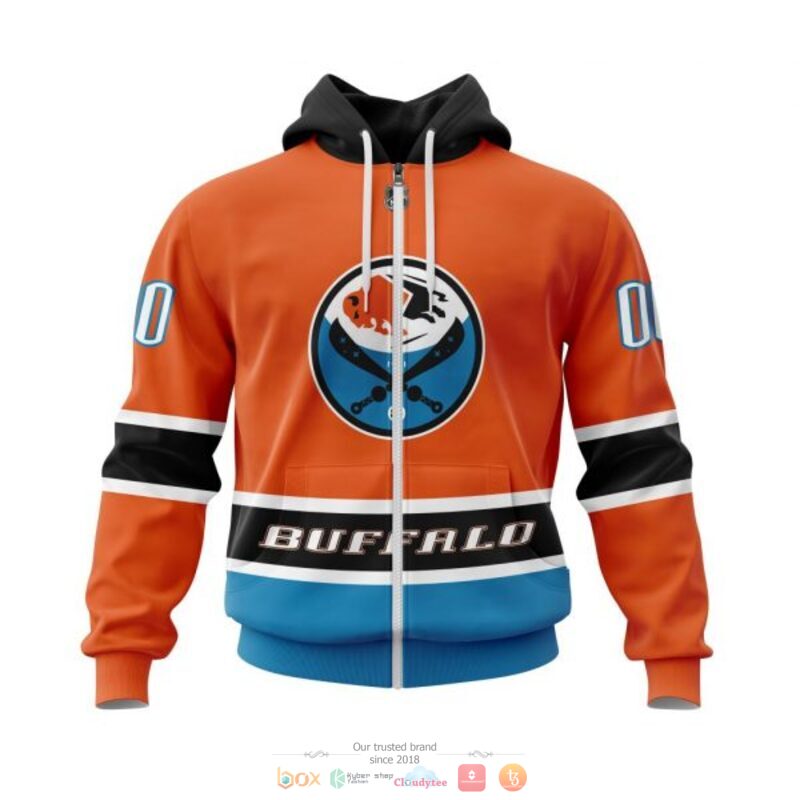 Personalized Buffalo Sabres NHL Val James Night orange custom full print 3D shirt, hoodie 2 Personalized Buffalo Sabres NHL Val James Night orange custom 3D shirt hoodie 1