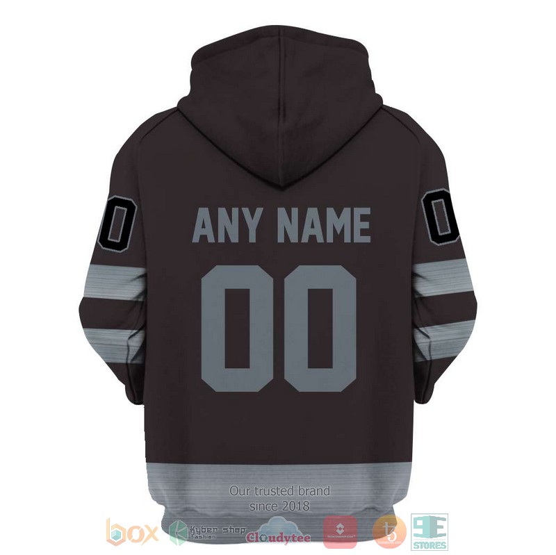 Personalized Buffalo Sabres NHL brown grey custom 3D shirt hoodie 1 2 3