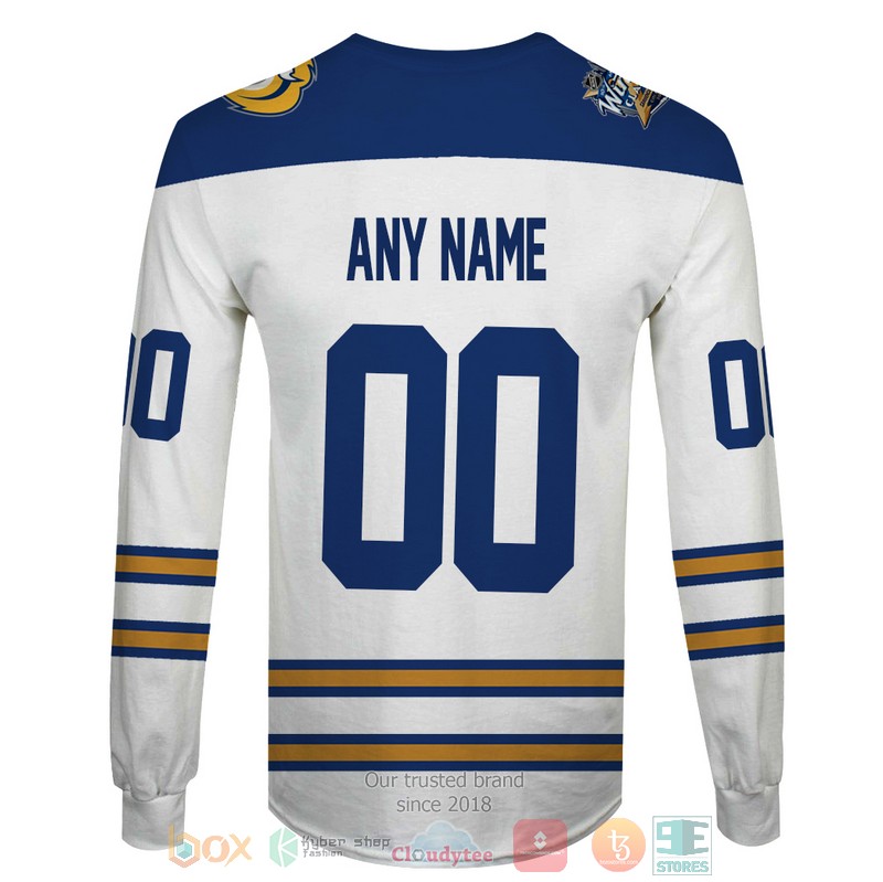 HOT Buffalo Sabres NHL white blue Personalized custom 3D shirt, hoodie 5 Personalized Buffalo Sabres NHL white blue custom 3D shirt hoodie 1 2 3 4
