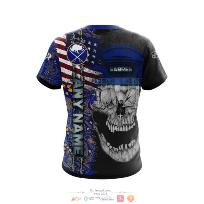 Personalized Buffalo Sabres Skull Concept 3d shirt hoodie 1 2 3 4 5 6
