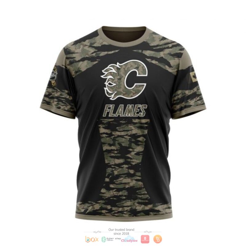 Personalized Calgary Flames NHL green camo custom full print 3D shirt, hoodie 8 Personalized Calgary Flames NHL green camo custom 3D shirt hoodie 1 2 3 4 5 6 7