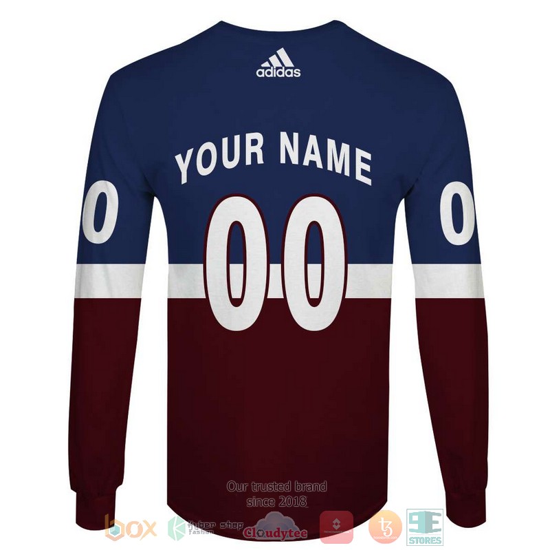 HOT Colorado Avalanche NHL Personalized custom blue dark red 3D shirt, hoodie 6 Personalized Colorado Avalanche NHL custom blue dark red 3D shirt hoodie 1 2 3 4 5