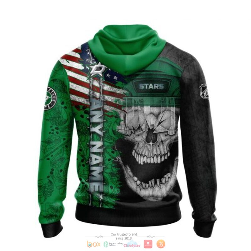 Personalized Dallas Stars Skull Concept 3d shirt, hoodie 3 Personalized Dallas Stars Skull Concept 3d shirt hoodie 1 2