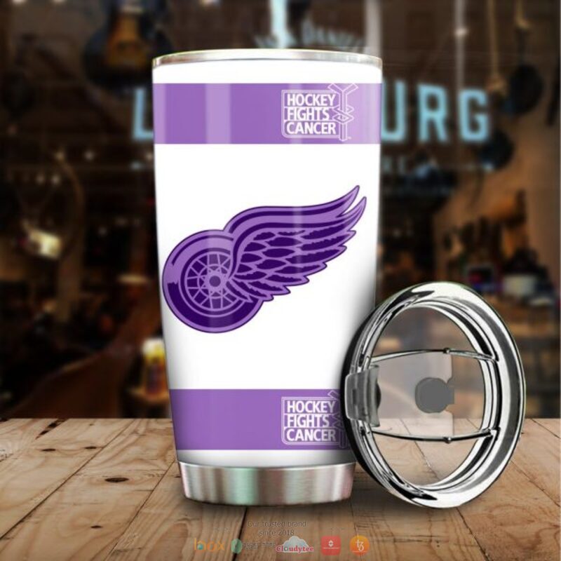Personalized Detroit Red Wings Fights Cancer Concept Tumbler 8 Personalized Detroit Red Wings Fights Cancer Concept Tumbler